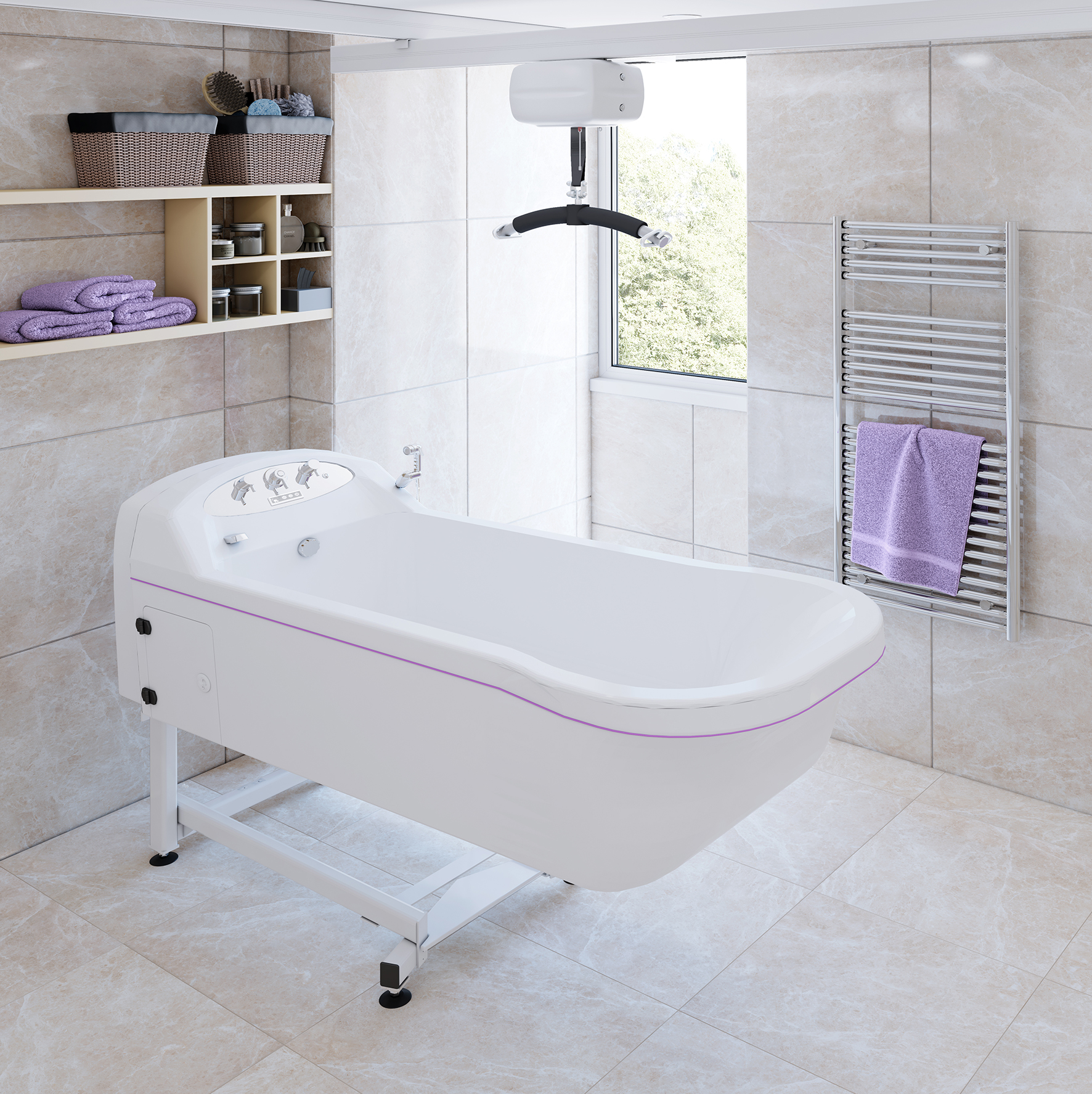 Gainsborough_Coriel_Bath Coriel assistive bath