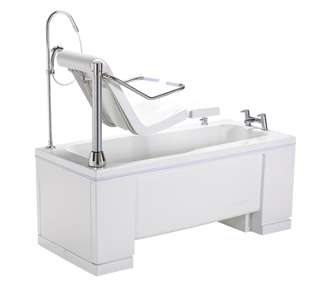 Ezion height-adjustable bathing system