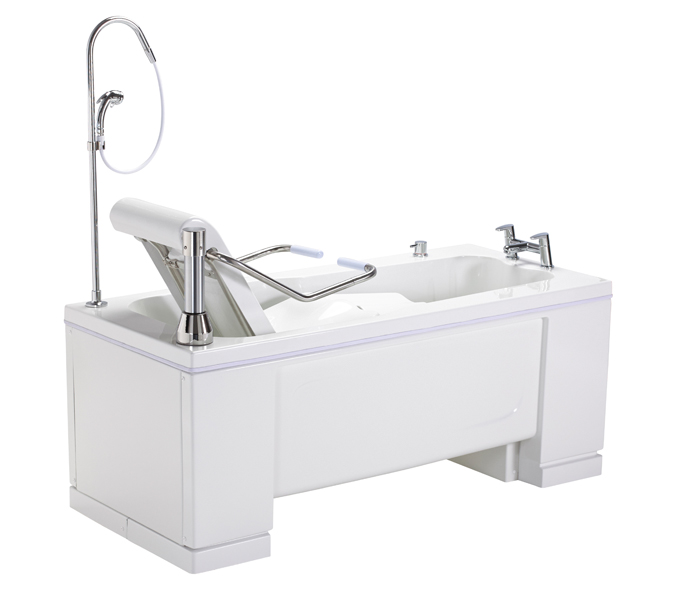 Ezion height-adjustable bathing system