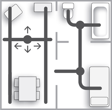 Suitable for a wide range of room layouts