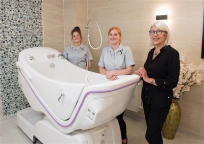 Sentes bath at the kings lodge care home