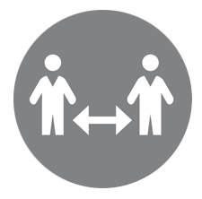 social-distance virus shield
